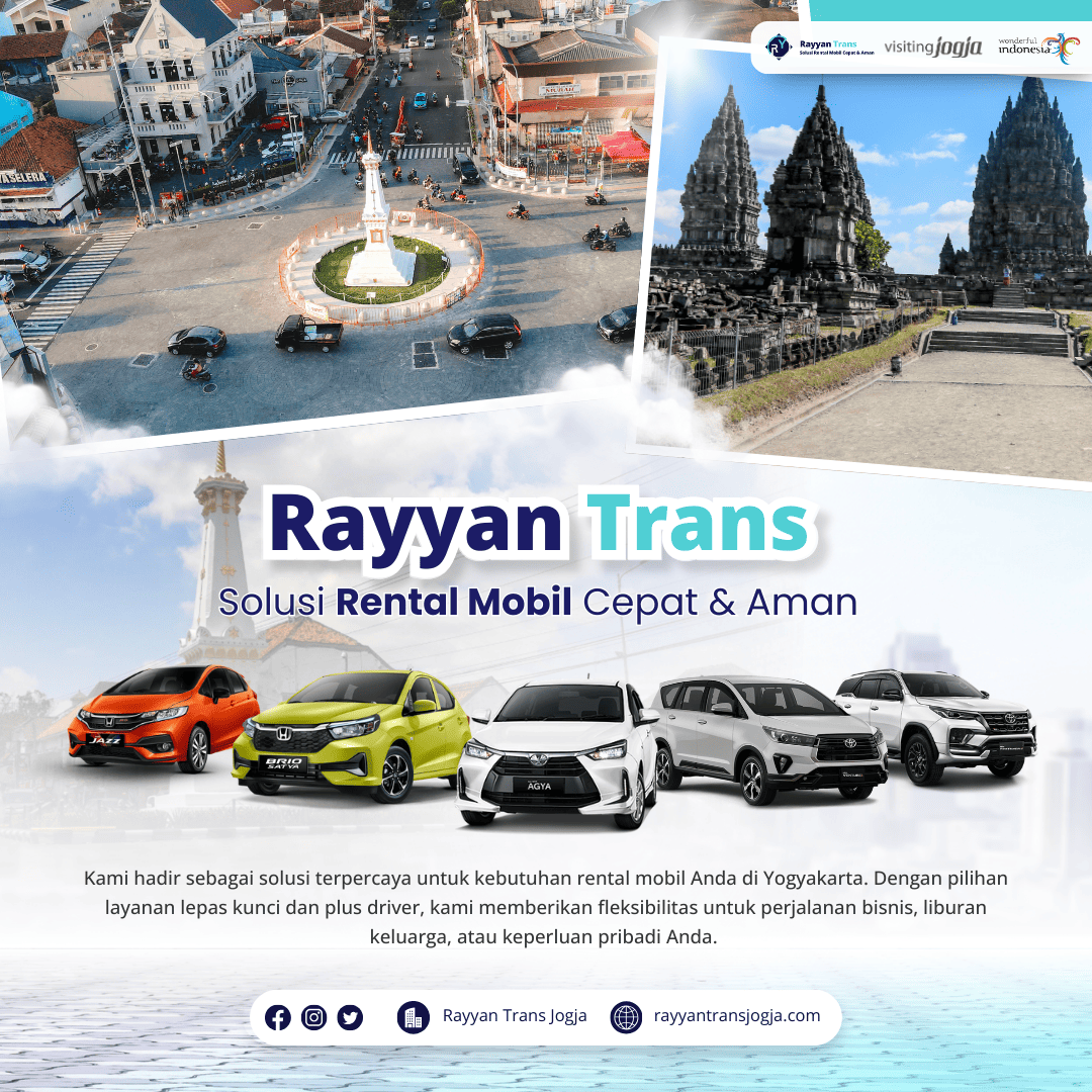 Rayyan Trans Jogja - Rental Mobil Lepas Kunci & Plus Driver Terbaik di Yogyakarta